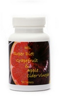 Super Diet Grapefruit & Apple Cider Vinegar - Tablets 90 ct.